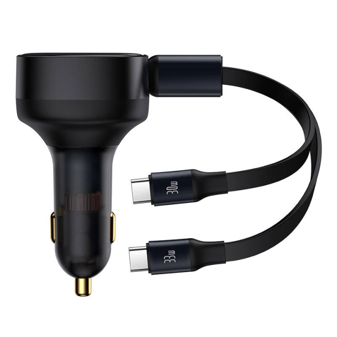 Két USB-C kimenet egyidejű töltéshez