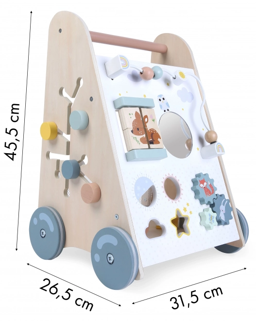 Ecotoys fa babakocsi járássegítő