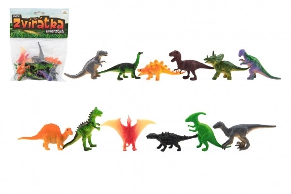 Mini dinoszaurusz figurák műanyagból 6-7 cm