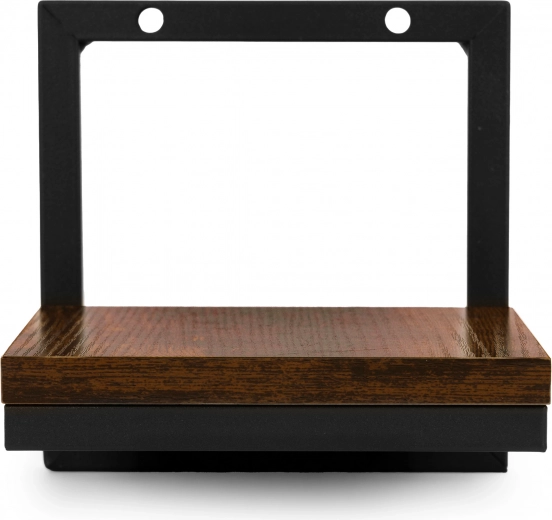 Tartós acél és minőségi fa dekor