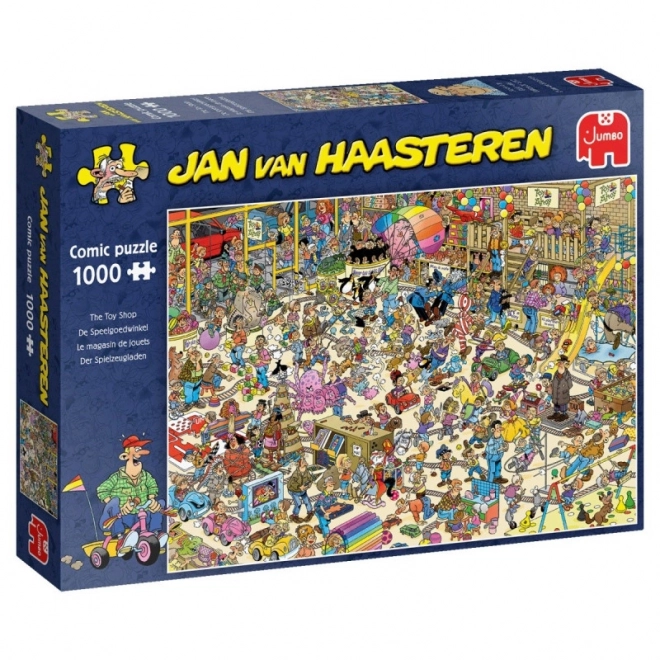 JUMBO Jan Van Haasteren játékbolt puzzle 1000 darabos