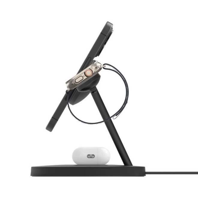 Boost Charge Pro 3 az 1-ben Qi2 töltő 15W fekete