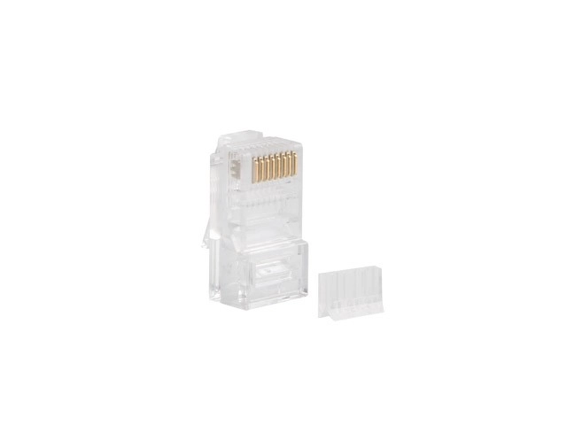 Lanberg RJ45 hálózati csatlakozó 8P8C kat.6 UTP vezetővel (100 db)