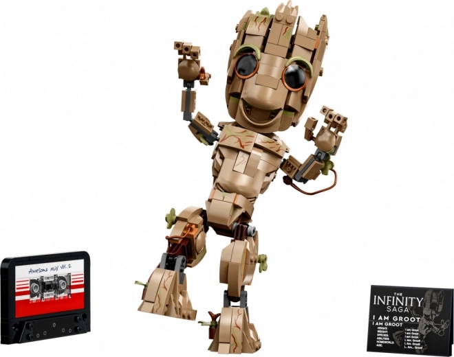 Lego szuper hősök - én vagyok groot