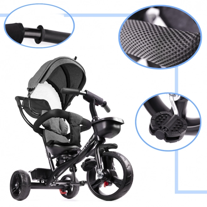 Szürke Trike Fix Lite háromkerekű bicikli – Szürke