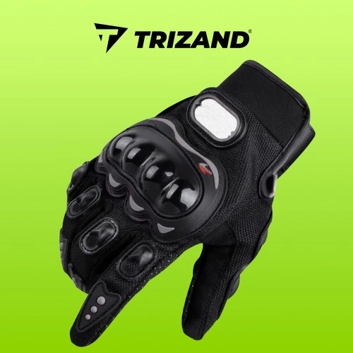 Trizand fekete XL motoros kesztyű