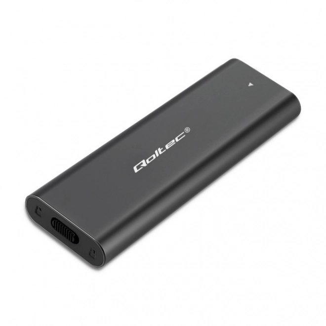 Qoltec M.2 SSD meghajtóház USB-C-vel