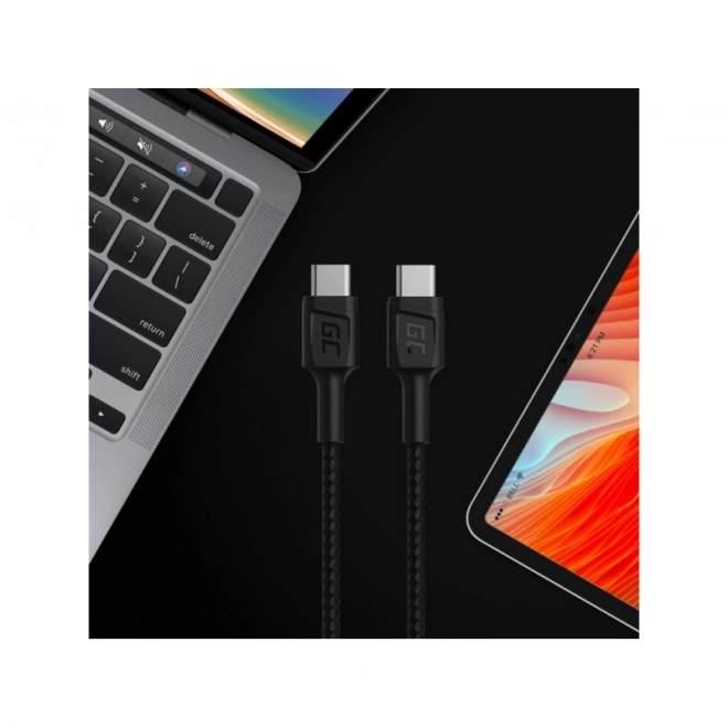 Green Cell USB-C kábel gyors töltéssel és adatátvitellel