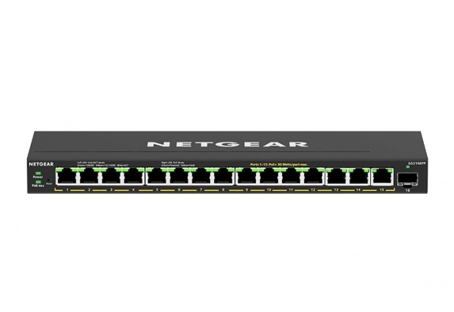 Netgear GS316EPP 16-Portos Gigabit Ethernet Switch PoE+