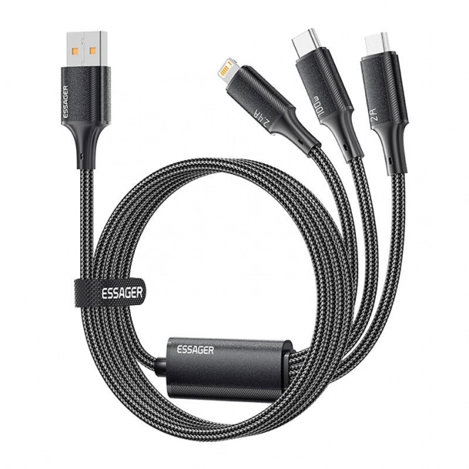 Essager 3 az 1-ben USB-A kábel