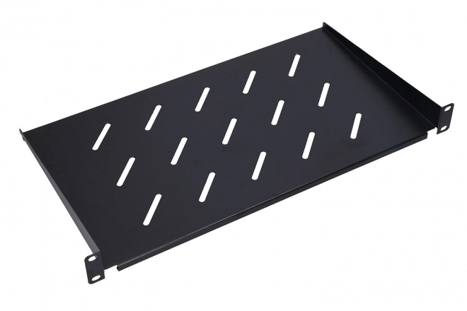 Fali rack szekrény polc 350 mm 19 hüvelyk fekete