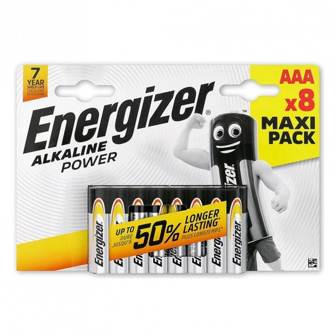 Energizer Alkaline Power AAA elem 8 db