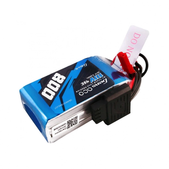 Gens Ace G-Tech Lipo akkumulátor 800mAh 11.1V 45C JST csatlakozóval