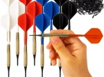 TRIZAND elektronikus céltáblákhoz való darts-készlet 12 db cserélhető heggyel