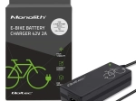 Qoltec töltő elektromos kerékpár akkumulátorához, 36 V, 42 V, 2 A, 5,5 × 2,5 mm