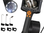 BIGSTREN ellenőrző kamera 5 m IP67 kijelzővel, Full HD és 8 LED