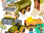 Gyermekfarm traktorral, kombájnnal és csavarozható fúrógéppel