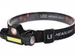 LED fejlámpa USB