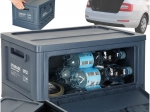 Kempingdoboz - összecsukható box 25l kék