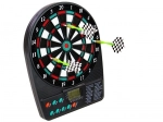 Elektronikus dartsjáték céltáblával, 20 cm, elemes