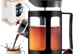 Üveg RUHHY french press 1 l kávéhoz és teához