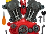 Gyermek motor LED háttérvilágítással és hanggal