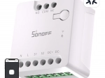 Okos Wi‑Fi kapcsoló SONOFF MINI‑D MATTER támogatással (AC/DC 12–48 V, potenciálmentes)