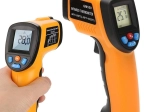 Érintésmentes infravörös lézeres hőmérő (pyrométer) −50 és +550 °C
