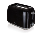 Kétszeletes kenyérpirító, fekete–szürke, 650–750 W