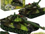 RC katonai tank távirányítóval 2,4 GHz erdei álcázással