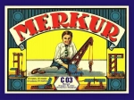 MERKUR Classic C03 építőkészlet – retro fém készlet, 141 modell