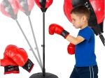 Gyermek boxkészlet boxzsákkal és kesztyűkkel