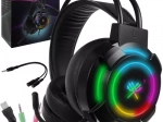 DUNMOON RGB 5.1 gamer fejhallgató mikrofonnal