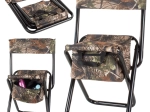 Összecsukható horgászszék háttámlával és utazótáskával