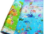Kétoldalas hab játszószőnyeg Tenger világ 190 × 170 cm