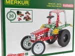 Merkur farmgazdasági fém építőjáték, 341 alkatrész