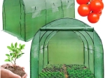 Kerti fóliasátor növényház 3x2x2 m