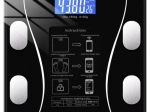 intelligens fürdőszobai mérleg Bluetooth-szal RUHHY, 8 az 1-ben, 180 kg-ig