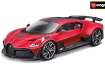 Bugatti Divo autómodell 1:18 méretarányban, metálpiros