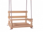 Fa hinta lakásba és kertbe, natúr 38 × 30 cm, teherbírás 80 kg