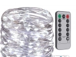 Usb vezérelt karácsonyi fényfüzér 300 led hideg fehér
