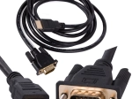 VGA–HDMI kábel 2 méter aranyozott csatlakozókkal
