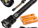Vojenske1 takticke1 zseblámpa Bailong XHP90 Power Zoommal