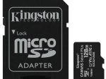Kingston Canvas Select Plus microSD-kártya 128 GB adapterrel