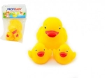 3 darabos gumibaba kacsa szett fürdőkádba