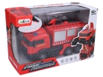 RC autórobot tűzoltó vízágyúval 26 cm
