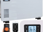 Elektromos konvektoros radiátor KAMINER ZIFLO 2300 W Wi‑Fi‑vel és távirányítóval – fehér