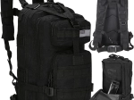 Trizand 35 l-es fekete taktikai katonai hátizsák