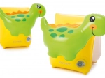 Felfújható úszókarok dinoszaurusszal 23 × 20 cm, 3–6 éves gyermekeknek