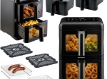 Berdsen kétkamrás forrólevegős fritőz, 11,6 l